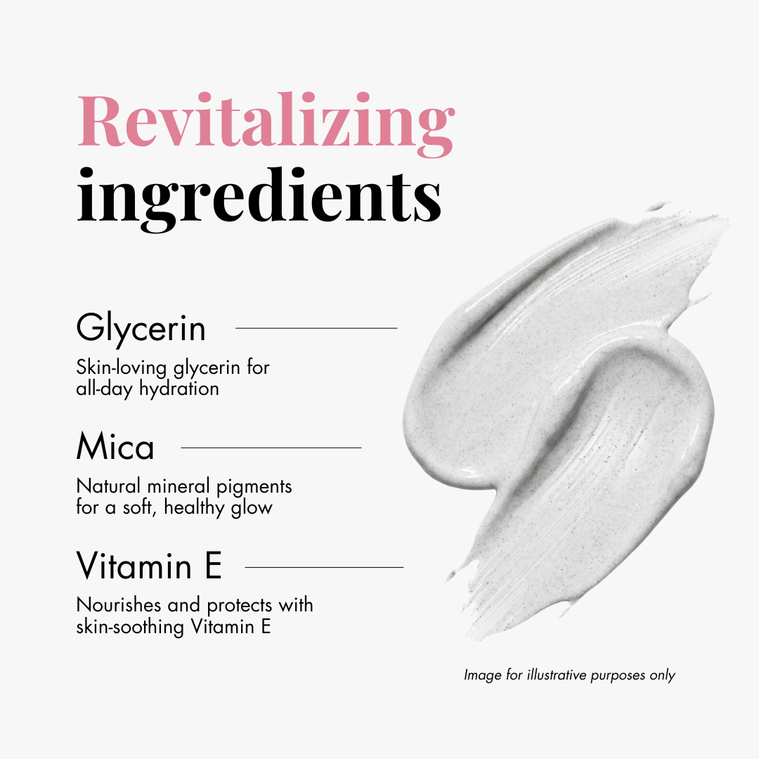 Glycerin, mica and vitamin E ingredient overview